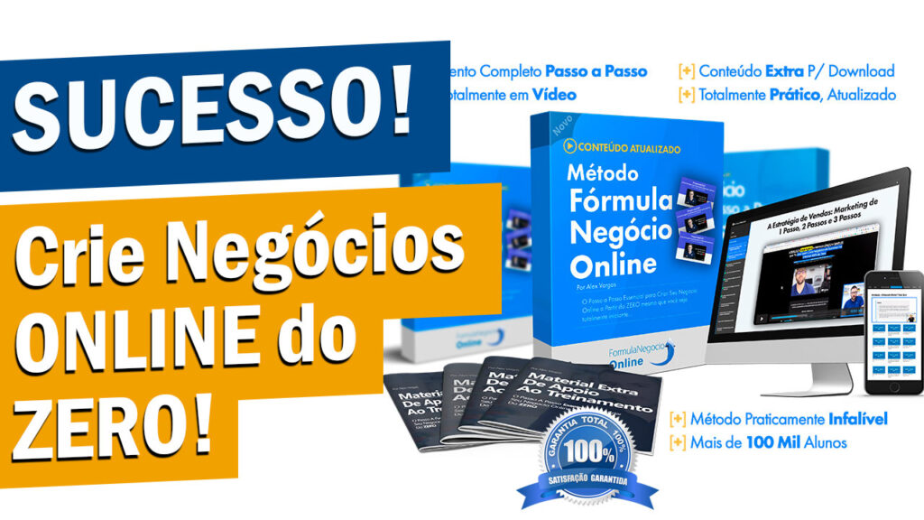 curso fórmula negócio online